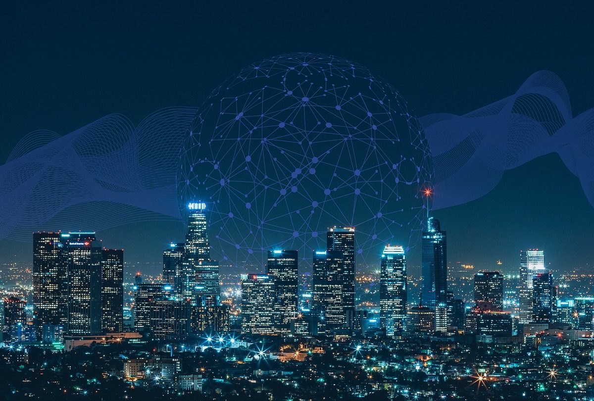 skyscrapers, skyline, city